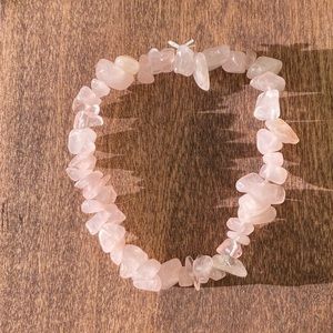 Rose Quartz Crystal Bracelet